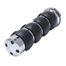 25 MM UNIVERSAL KNOB ALUMINIUM RUBBER HANDLE CUSTOM MOTORCYCLEBLACK X2K3