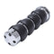 25 MM UNIVERSAL KNOB ALUMINIUM RUBBER HANDLE CUSTOM MOTORCYCLEBLACK X2K3