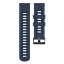 20mm Silicone Wrist Strap for Amazfit GTR 42mm/GTS/BIP/BIP Lite (Dark Blue) A