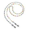 Stainless Steel Bead Eyeglass Spectacles Sunglasses Neck Holder Colorful