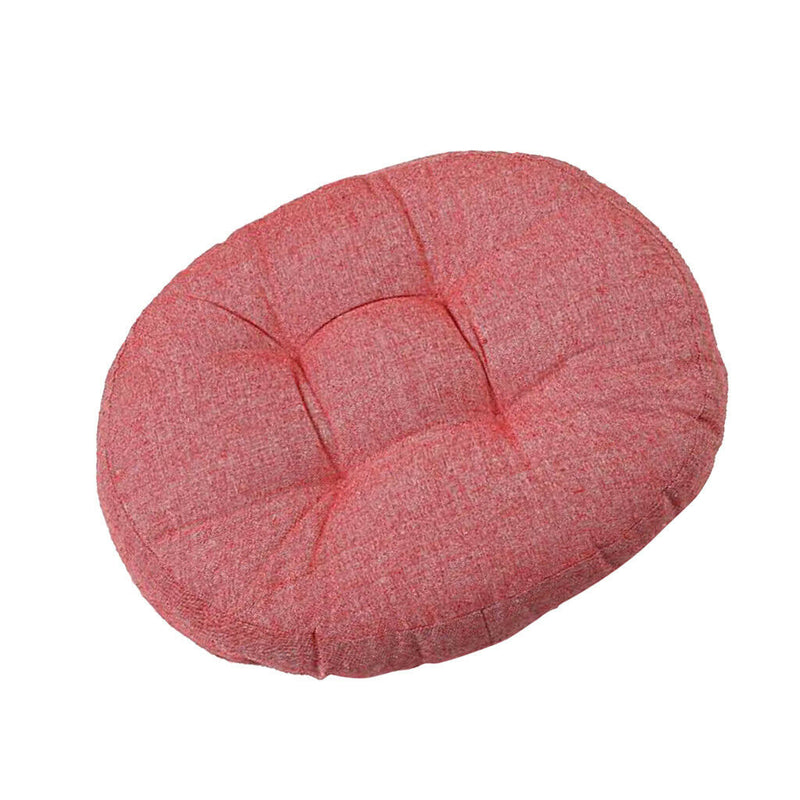 45cm Tatami Cushion Handmade Pillow Floor Chair Seat, Cotton, Red