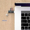 USB 2.0 Memory Card Reader Adapter for Micro SD TF M2 MS Black