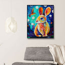 Full Drill Rhinestone Picture DIY Color Animals Diamond Painting (LG709)