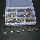 Stainless Steel 8-38mm Hose Pipe Hoop Useful Hose Clamps Wire Assorted ert