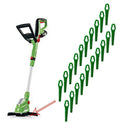 5Pcs Plastic Trimmer Blades Replacement Lawn Mower Garden Grass Cutter BKY