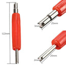2 Way auto car motorcycle tyre tire valve stem core remover repair t â„–[