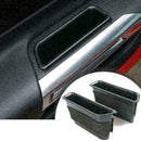 2pcs For Mustang 2015 ABS Car Interior Door Storage Box Containers Hol V5X5