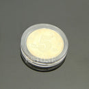 10 Pcs 22mm Coin Storage Cases Clear Round Capsules Holder Round Plastic Useful