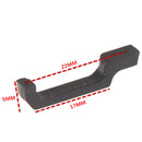 4PCS Black Door Handle  for 1/10 RC Crawler Axial SCX10 D90 Tamiya  OZ