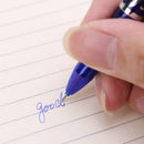12Pcs Creative 0.5mm Magic Erasable Gel Pens Blue Ink Student Office Stationery