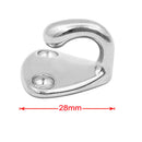 24pcs Boat Hanger Hook Coat and Hat Hook - Marine Grade 316 Stainless Steel