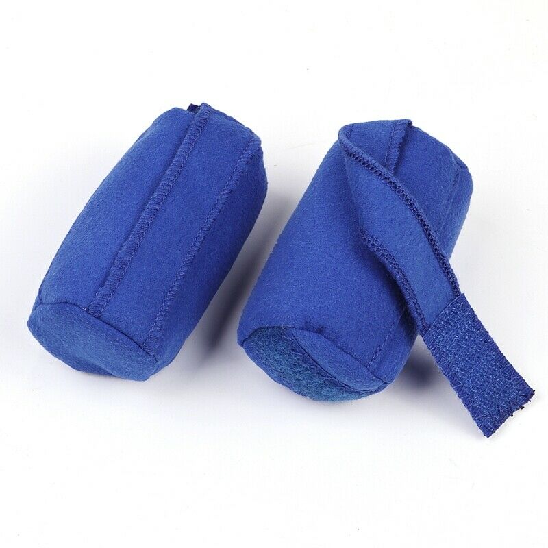 12Pcs Deep Blue Hair Rollers Sleep Styler Kit Long Cotton Curlers Diy Styli W6J6
