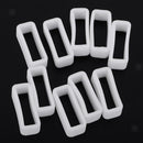 20pcs Rubber Watch Band Retaining Keeper Ring Hoop Loop for 22mm Strap Width