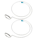2 pcs Wire Eye Loupe Eyeglass Holder Head Watch Watchmakers Repair Magnifier