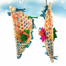 New Pet Bird Parrot Swing Cage Foraging Toys Chew Bites Cockat For Parakeet C0O0