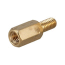50Pcs M3 Male to Female 14mm Brass Screw Hexagonal Standoff Spacers A6U9