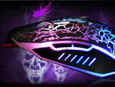 Professional 4000DPI Colorful Backlight Optical Wired Gaming Mouse Mice For PC