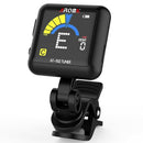 Aroma At-102 Rechargeable Clip-On Guitar Tuner Color Screen With Built-In B