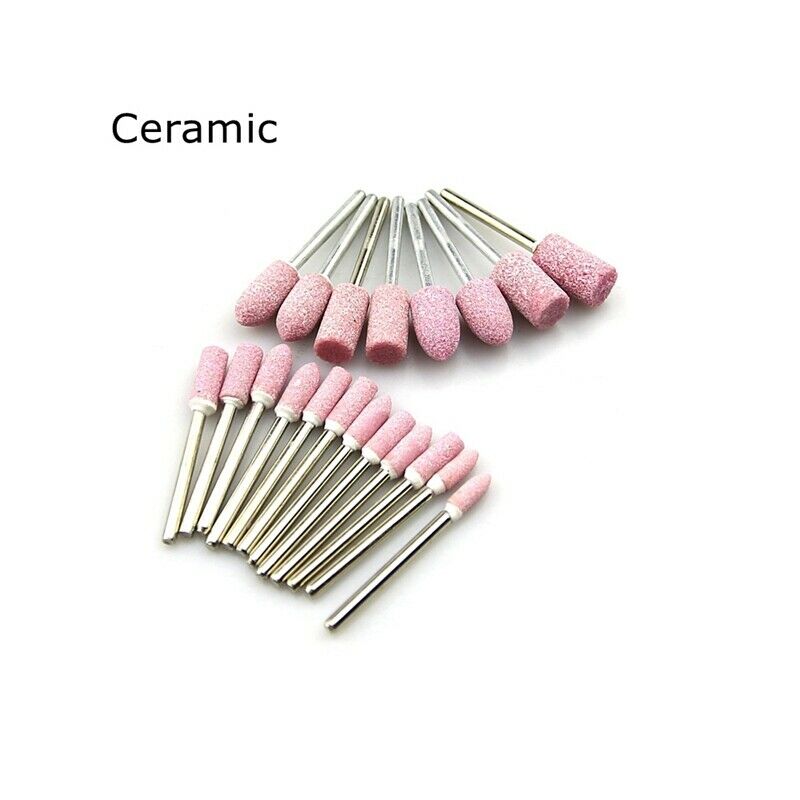 100 Pieces Mounted Points Grinding Heads For Mini Electric Drill Accessorie P2U1