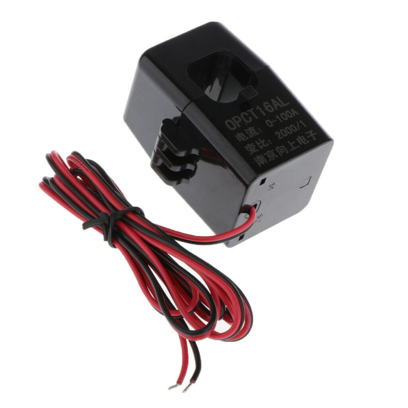 AC Current Sensor Split Core Transformer For 0-100A Energy Meter 1000:1