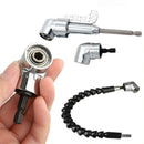 1Set Right Angle Drill and Flexible Shaft Bits Extension Screwdriver Bit Holders