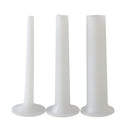 3pcs/set Portable Meat Stuffer Kitchen Tool Filling Funnels Sausage Packing Tube
