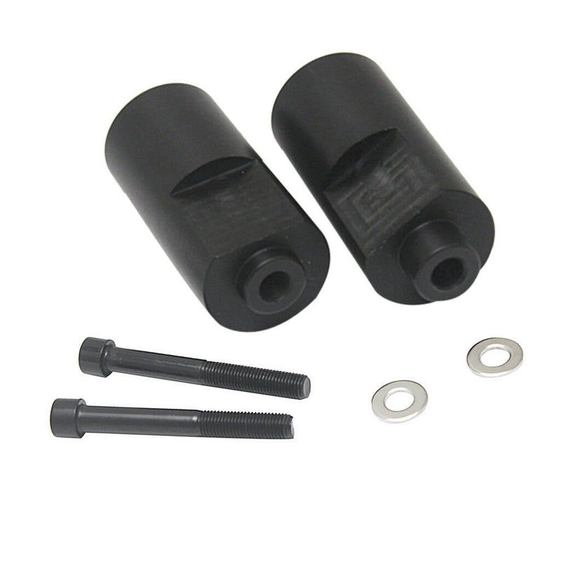 Black Frame Slider Fairing Protectors No Cut For 2004-2006 Yamaha YZF R1