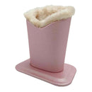Anti scratch Plush Eyeglasses Holder Stand Protective Glasses Case  Pink