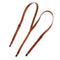 Light Coffee Suspender for Women Pants Trouser Adjustable Shirt Braces Men