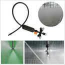 Garden Lawn Sprinkler Irrigation Mist Fog 5-head Nozzle Spray Mounting A XAS
