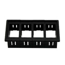 4 Gang Boat Rocker Switch Clip Panel Patrol Holder Housing For ARB Carling