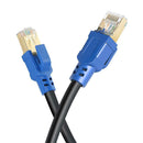 RJ45 Male to 8P8C Male 2GHz Shielded Cat8 Ethernet Connector Cable (10m) A