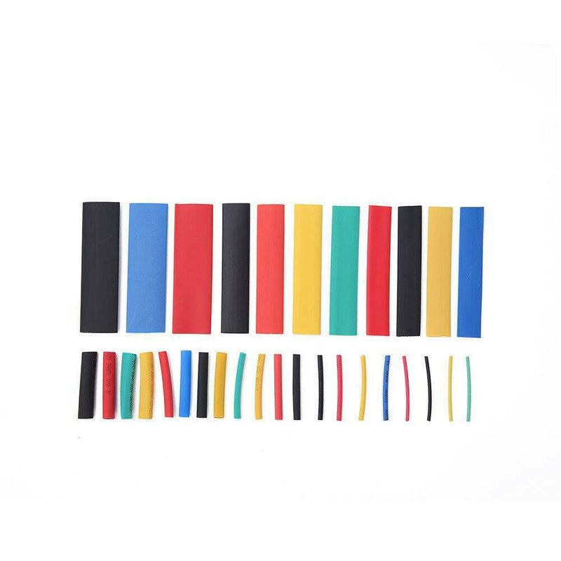 Assorted 328Pc 8 Sizes 2:1 Heat Shrink Tubing Tube Wrap Sleeve Wire Cable Kit