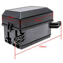 Car 12-Slot Relay Box 6 ATC/ATO 6 Relays Standard Blade Fuses Holder BlockFT