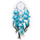 Handmade Dream Catcher Circular With Feather Wall Hanging Decor Ornament