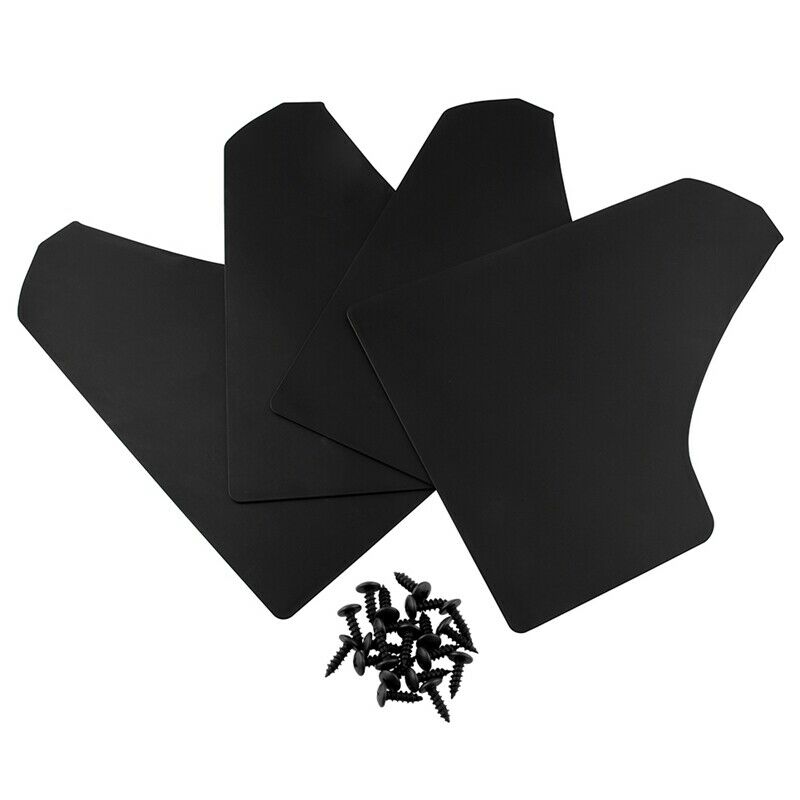 4X Universal Car Mud Flaps Fender for Car Pickup Van Truck Mudflaps Mudguar W9B1