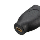 Universal Standard HDMI Male Type A to Mini HDMI Type D Female Socket Adapt