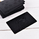 Waterproof Plastic Playing Cards Black Diamond Poker Cards Creative Gift   Z