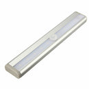10 LED PIR SENSOR LIGHT STRIP LAMP LIGHTING PR LADDER DRAWER CABINET WARDRO