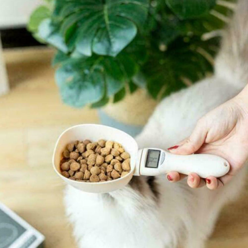 Portable Pet Food Measuring Scoop Scale Cup Dog Cat New Kitchen Feedin D4T1