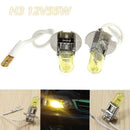 2* DC 12V 55W H3 Yellow HOD Xenon Halogen Light Vehicle Fog Drive Bulb Lamp R3K8