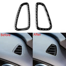 Carbon Fiber Air Vent Outlet Frame Cover Trim for Chevrolet Camaro 2017-201