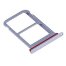 2 Pieces Dual SIM Card Tray Slot Holder Adapter Replace, for Huawei P20 Pro