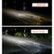 2x S2 Series COB LED Car Headlight Bulbs 8000lm Auto LED Bulbs Black (H1)