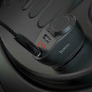 Z34 3.1A Dual USB Car Charger W/LED Display Universal Phone Car-Charger Black