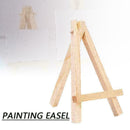 12x20CM Natural Wooden Easel Frame Tripod Display Holder Painting Children G0C7