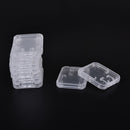 10PCS Transparent Standard SD SDHC SDXC Memory Card Case Holder Box Storage LJ