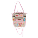 Oxford Cloth Car Storage Bag Folding Mobile Mummy Bag Pink