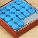 50pcs 12mm Billiard Pool Cue Tips Hardness in M Cue Stick Accessories