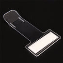 5Pcs Portable Car Windscreen Parking Ticket Clear Permit Holder Clip Stic JR